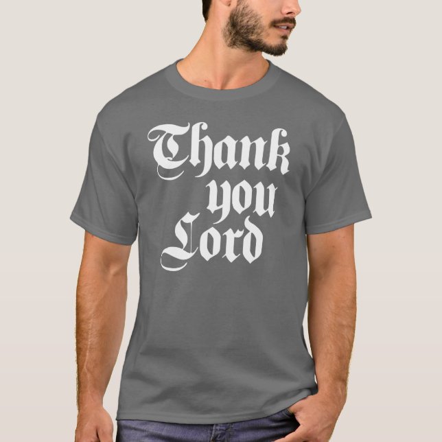 Camiseta Gracias señor (Anverso)