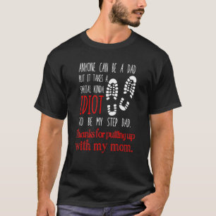 Camiseta Gracias Stepdad Stepfather De Daughter
