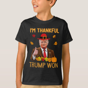 Camiseta Gracias Trump por el Día de Acción de Gracias 4