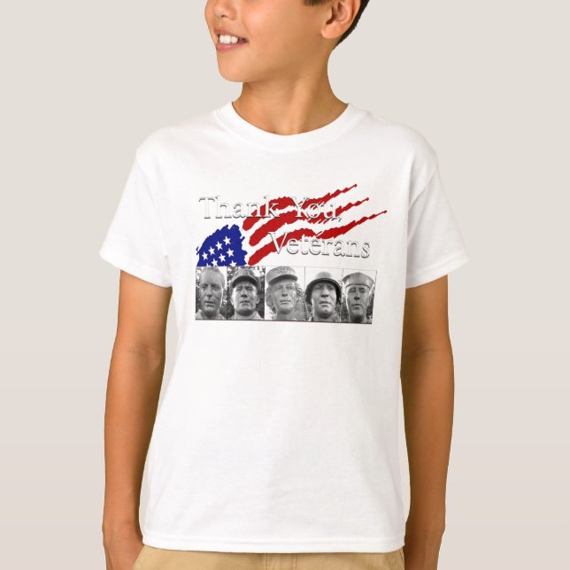 Camiseta Gracias Veteranos (Anverso)
