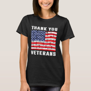 Camiseta Gracias Veteranos Día De La Mujer