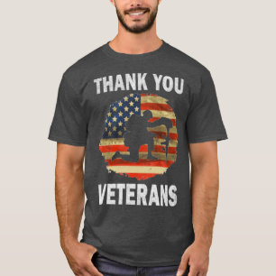 Camiseta Gracias Veterans Day Vintage