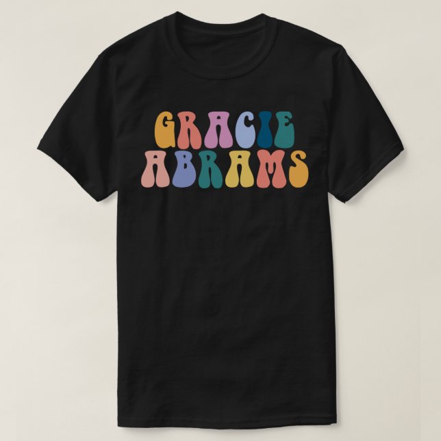 Camiseta Gracie Abrams Vibes  Sticker (Diseño del anverso)
