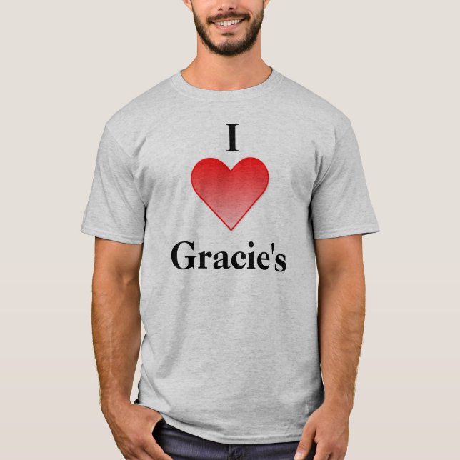 Camiseta gracie del corazón i (Anverso)