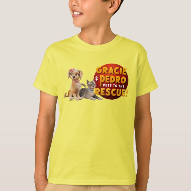 Camiseta Gracie y Pedro Dynamic Duo (Anverso)