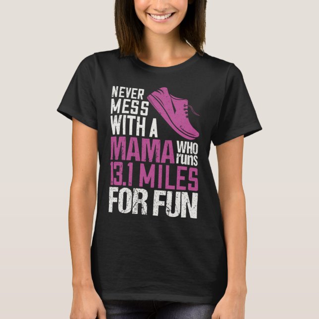 Camiseta Graciosa 13.1 Media Maratón Corriendo Entrenamient (Anverso)