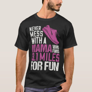Camiseta Graciosa 13.1 Media Maratón Corriendo Entrenamient