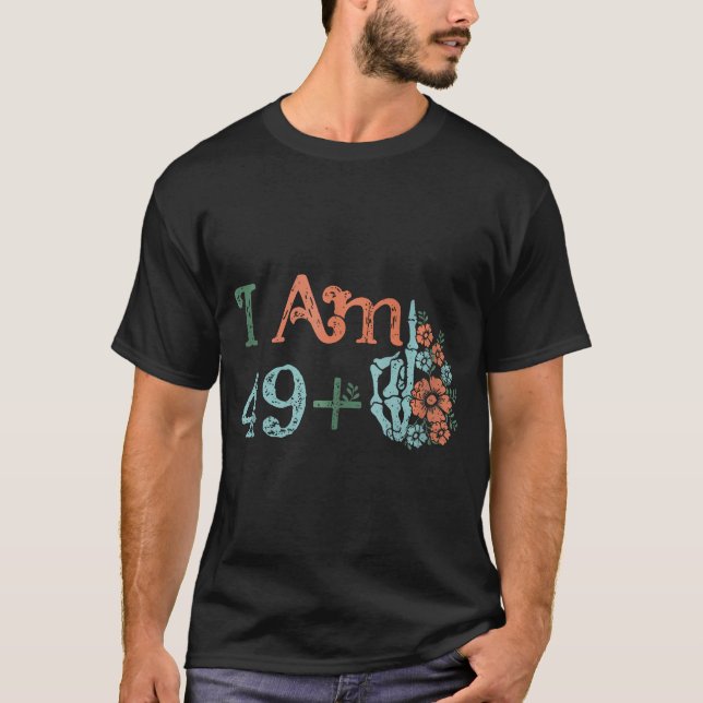 Camiseta Graciosa 50 Años Chica De Mujeres Tengo 49 Más 1 M (Anverso)