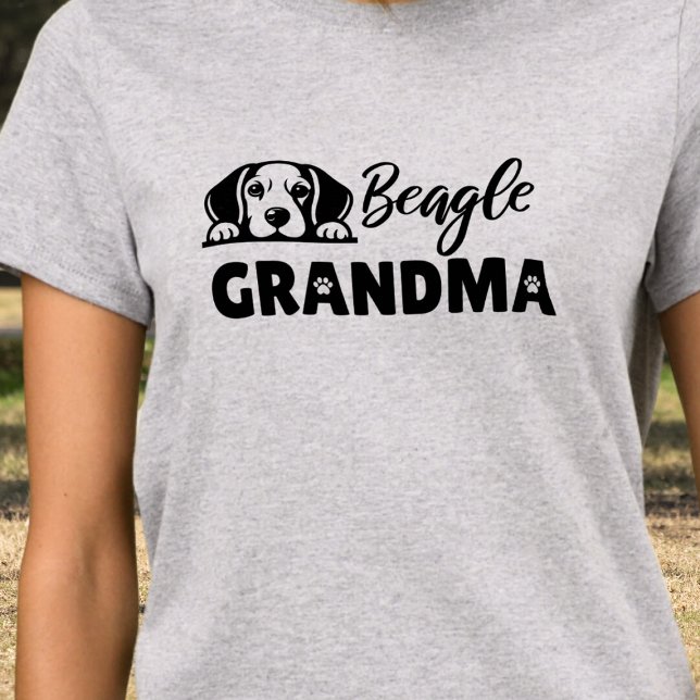 Camiseta Graciosa abuela Beagle (Subido por el creador)