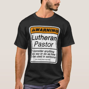 Camiseta Graciosa advertencia de pastor para el aprecio de