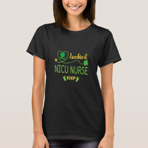 Camiseta Graciosa Afortunada Nicu Cita a Saint Patricks Day