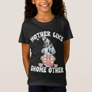 Camiseta Graciosa amante del invierno Gnome Snowboarding Mo