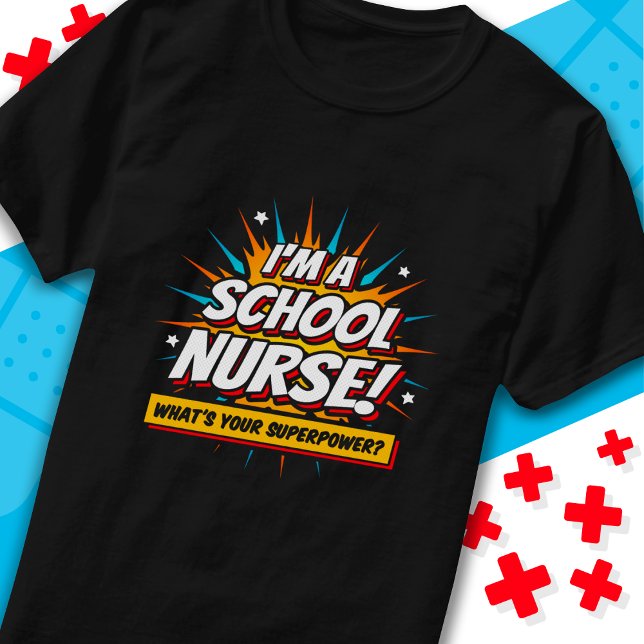 Camiseta Graciosa Apreciación de Enfermeras de Superpower S (Subido por el creador)
