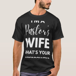 Camiseta Graciosa Apreciación de la esposa de Pastor_s (1)