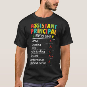 Camiseta Graciosa apreciación del asistente principal de vu