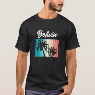 Camiseta Graciosa bandera boliviana masculina raíz del orgu
