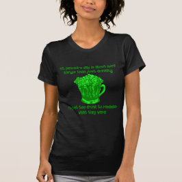 Camiseta Graciosa bebida irlandesa para St Patricks