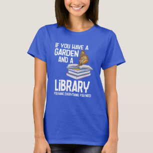Camiseta Graciosa bibliotecaria y obrera de Keen Gardener