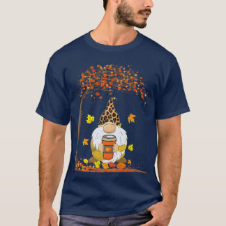 Camiseta Graciosa Bicicleta Árbol de hojas otoñales Cae Gno