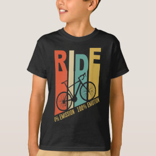 Camiseta Graciosa Bicicleta Regalo de Bicicleta Protección