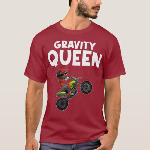 Camiseta Graciosa Bicicleta Sucia Gift Mujeres Mamá Motocro