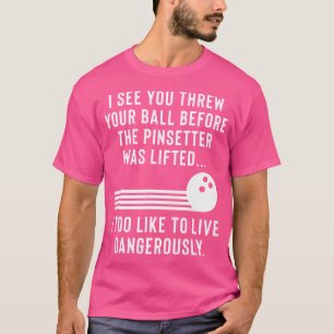 Camiseta Graciosa Bolera De Chiste Para Hombres O Mujeres