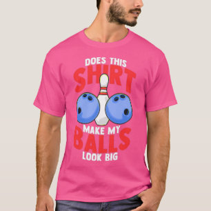 Camiseta Graciosa bolera de diez pines 10 Strike T