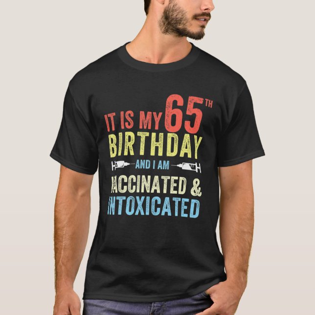 Camiseta Graciosa Bolsa De Cumpleaños 2021 Bday Quarantine  (Anverso)