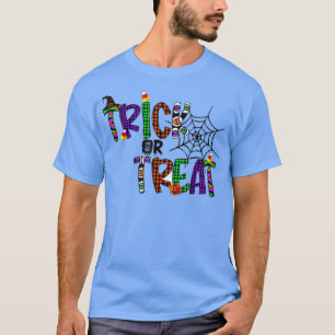 Camiseta Graciosa broma de Halloween 2022 o truco de araña