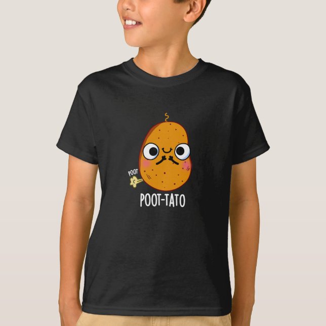 Camiseta Graciosa broma de papa de juguete oscuro BG (Anverso)