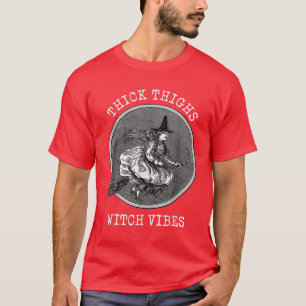 Camiseta Graciosa Bruja T, Bruja gruesa, Brujas 10