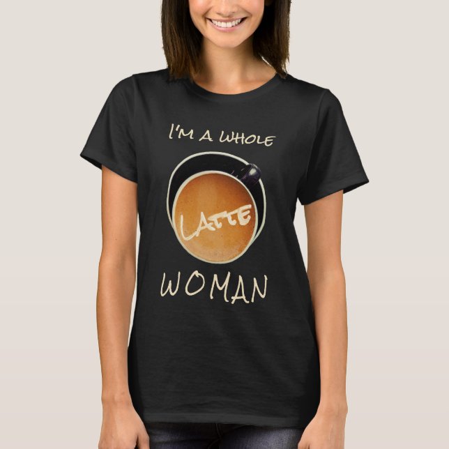 Camiseta Graciosa café mujer lata entera (Anverso)