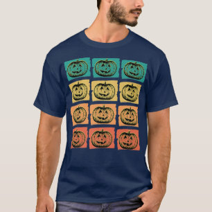 Camiseta Graciosa caída de Halloween Jack O Lantern Cumpkin