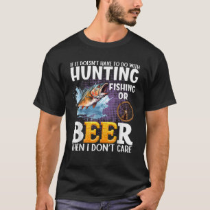 Camiseta Graciosa caída o bajo primavera pescar alce querid