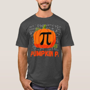 Camiseta Graciosa calabaza Pie Math, Pumpkin Pi Funny Hallo