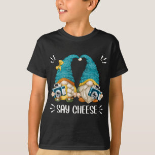 Camiseta Graciosa Cámara De Fotografía Gnoms Para Fotógrafo