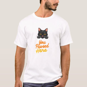 Camiseta Graciosa Cat