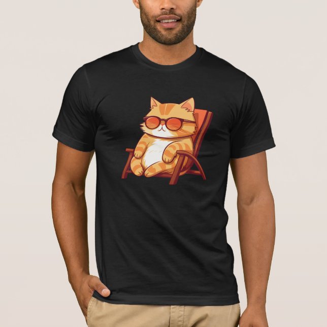 Camiseta Graciosa Cat (Anverso)