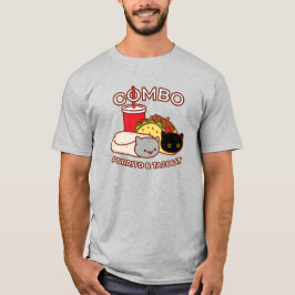 Camiseta Graciosa Cat - Combo PURRITO & TACO CAT