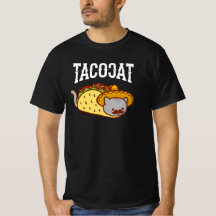 Camiseta Graciosa Cat - TACO CAT mexicano