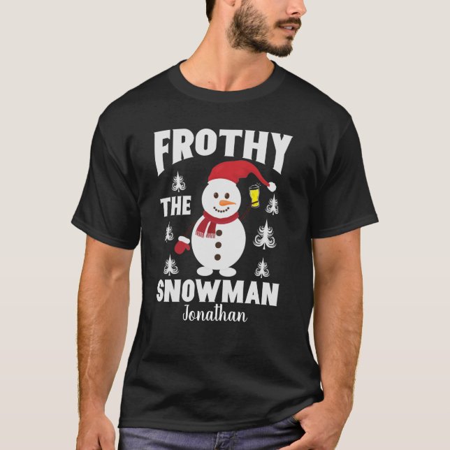 Camiseta Graciosa cerveza Frosty (Anverso)