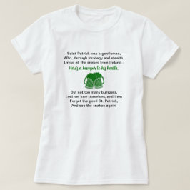 Camiseta Graciosa cerveza St. Patrick's Day Beer
