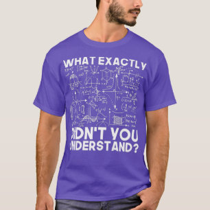 Camiseta Graciosa ciencia regalo Idea Física de matemáticas