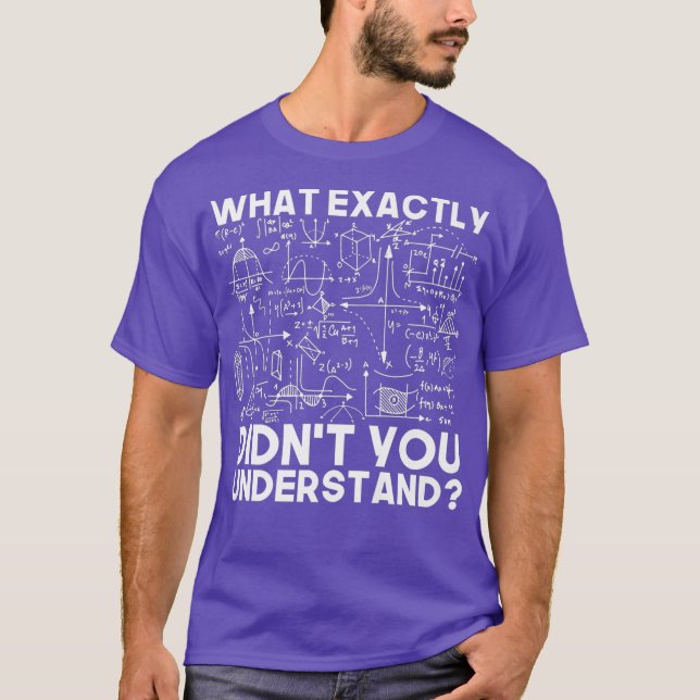 Camiseta Graciosa ciencia regalo Idea Física de matemáticas (Anverso)