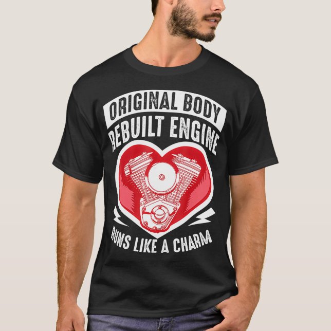 Camiseta Graciosa Cirugía De Corazón Abierto Regalo Pacient (Anverso)