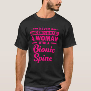 Camiseta Graciosa Cirugía de Espina Biónica Regalo de Recup