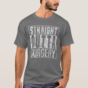 Camiseta Graciosa Cirugía Directa al Aire Libre Regalo de S