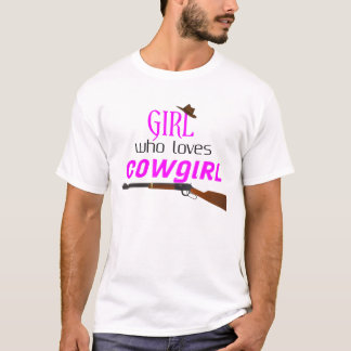 Camiseta Graciosa cita de cowgirl