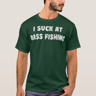 Camiseta Graciosa Cita De Pesca De Bass 