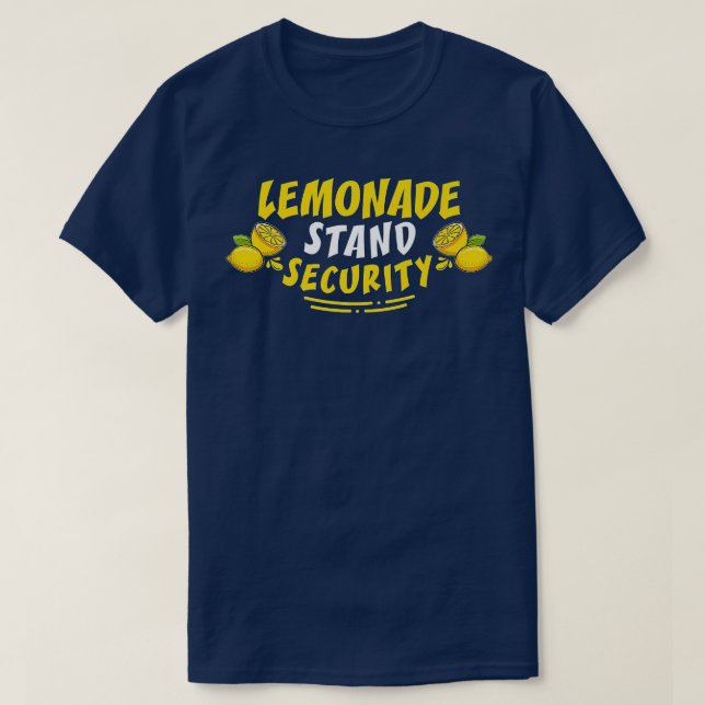 Camiseta Graciosa cita de verano de jugo de limón Lemonade  (Diseño del anverso)